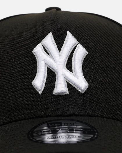 New Era New York Yankees 'Black And Team Color' 9FORTY A-Frame Snapback Black/Official Team Color
