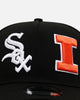 New Era Chicago White Sox 'MLB & NCAA Dual Logo' 9FORTY A-Frame Snapback Black