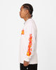 Rae Sremmurd Rae Flames Long Sleeve T-Shirt White