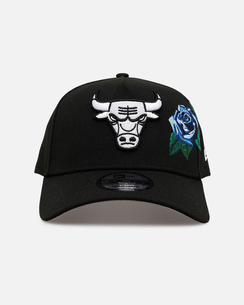 New Era Chicago Bulls 'Blue Rose' 9FORTY A-Frame Snapback Black/Blue