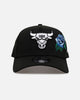 New Era Chicago Bulls 'Blue Rose' 9FORTY A-Frame Snapback Black/Blue
