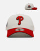 New Era Philadelphia Phillies 'Strawberry' 9FORTY A-Frame Snapback Chrome/Red