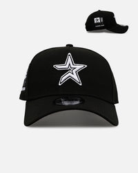 New Era Houston Astros 'Black And White' 9FORTY A-Frame Snapback Black/White