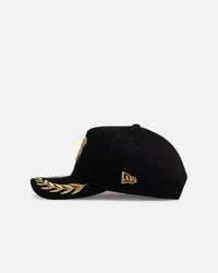 New Era Canterbury-Bankstown Bulldogs 'NRL Vegas Round 2026' 9FORTY A-Frame Snapback Black/Gold