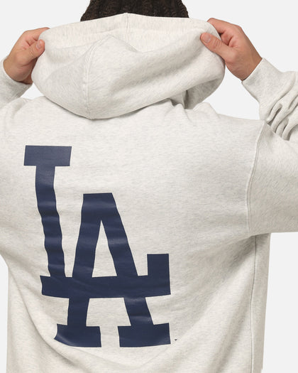 Majestic Athletic Los Angeles Dodgers Everteam Logo Hoodie Silver Marle