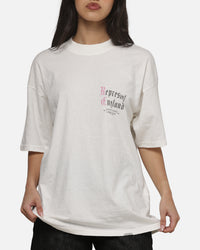 Represent Private Members T-Shirt Flat White