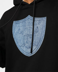 Pro Standard Las Vegas Raiders Varsity Blue Hoodie Black
