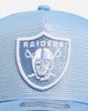New Era Las Vegas Raiders 'Polychromatic Mesh' 9FORTY A-Frame Snapback Sky Blue