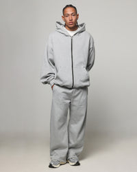 American Thrift Wide Leg Pants Grey Heather