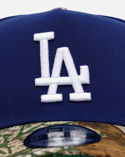 New Era Los Angeles Dodgers 'Realtree Visor' 9FORTY A-Frame Snapback Official Team Color