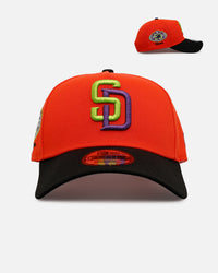 New Era San Diego Padres 'Halloween' 9FORTY A-Frame Snapback Orange/Black