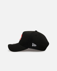 New Era Cincinnati Reds 'Black And Team Color' 9FORTY A-Frame Snapback Black/Official Team Color