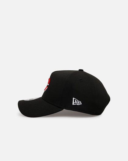 New Era Cincinnati Reds 'Black And Team Color' 9FORTY A-Frame Snapback Black/Official Team Color