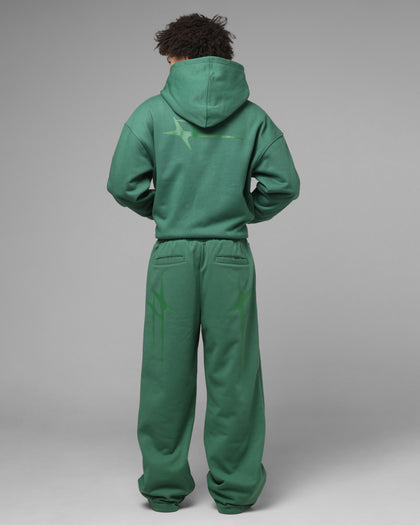 Loiter Ultra Hybrid Zip Hoodie Green