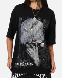 73Studio X Tokyo Ghoul One Eyed Ghoul Vintage T-Shirt Black