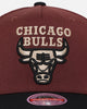 Mitchell & Ness Chicago Bulls 'Vintage Burgundy' MVP Snapback Burgundy