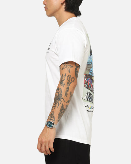Huf X Greddy Parts T-Shirt White