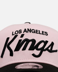 New Era Los Angeles Kings 'Pink Crown' 9FORTY A-Frame Snapback Pink