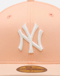 New Era New York Yankees 'Peaches' 59FIFTY Fitted Peach