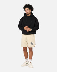 Saint Morta Studios Boxy Hoodie Black