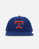 New Era Texas Rangers 'Throwback Cord Golfers' Corduroy Golfer Snapback Blue