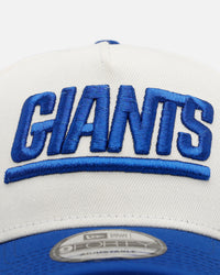 New Era New York Giants 'Chrome Metallic Wordmark' 9FORTY A-Frame Snapback Chrome