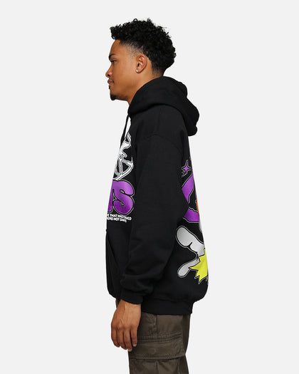 Rats Get Fat Ratpack Hoodie Black