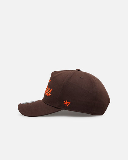 47 Brand San Diego Padres 'Vintage Script' 47 Hitch Snapback Brown
