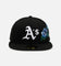 New Era Oakland Athletics 'Blue Rose' 59FIFTY Fitted Black/Blue