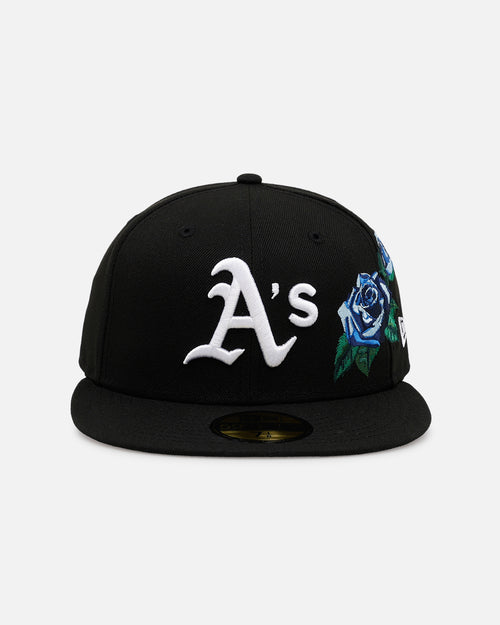 New Era Oakland Athletics 'Blue Rose' 59FIFTY Fitted Black/Blue