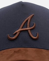 47 Brand Atlanta Braves 'Blueberry Pie' Offside DT Snapback Vintage Navy