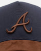47 Brand Atlanta Braves 'Blueberry Pie' Offside DT Snapback Vintage Navy