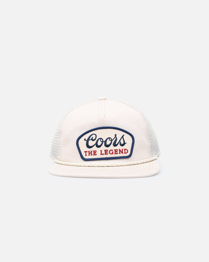 American Needle Wyatt Trucker Snapback Ivory
