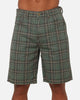 Carre Avenue Jorts Green Plaid