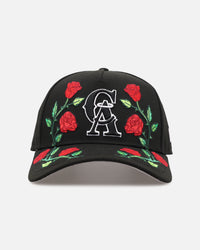 New Era Los Angeles Angels 'Garden' 9FORTY A-Frame Snapback Black