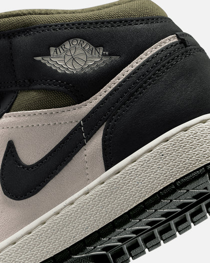 Jordan Kids' Air Jordan 1 Mid (GS) Lt Orewood Brown