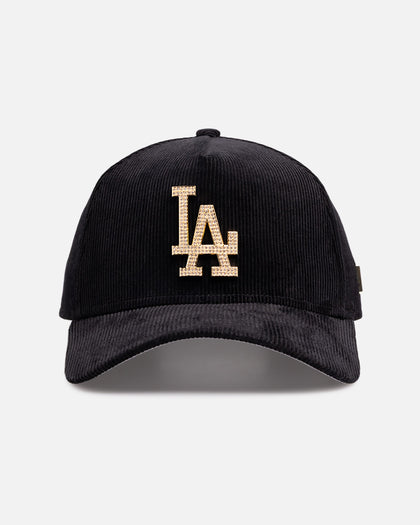 New Era Los Angeles Dodgers 'Diamontee Cord' 9FORTY A-Frame Snapback Black Cord