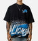 New Era Detroit Lions Sport Class T-Shirt Washed Black