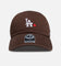 47 Brand Los Angeles Dodgers "League Heart" Clean Up Strapback Brown