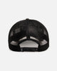 Von Dutch Worn Out Trucker Snapback Hat Washed Black