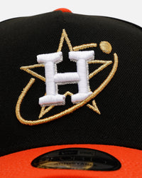 New Era Houston Astros 'Metallic City Connect' 9FORTY A-Frame Snapback Official Team Color