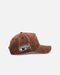 New Era Boston Red Sox 'Washed Walnut' 9FORTY A-Frame Snapback Walnut