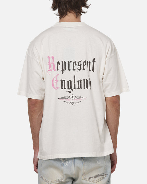 Represent Private Members T-Shirt Flat White