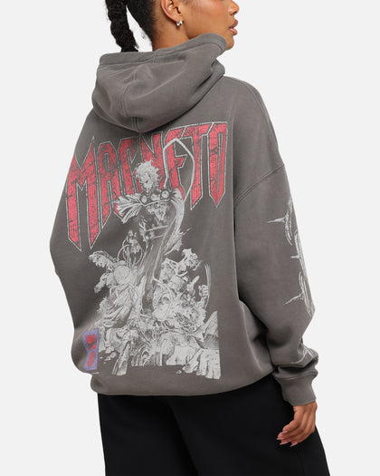 73Studio Marvel X-Men Magneto Premium Hoodie Washed Charcoal