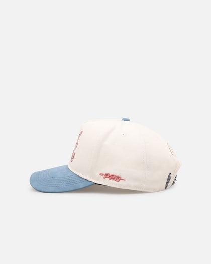 Pro Standard Atlanta Braves 'Tapestry' Pinch Front Strapback Natural