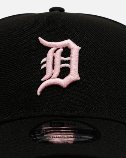 New Era Detroit Tigers 'Black And Pink' 9FORTY A-Frame Snapback Black/Pink