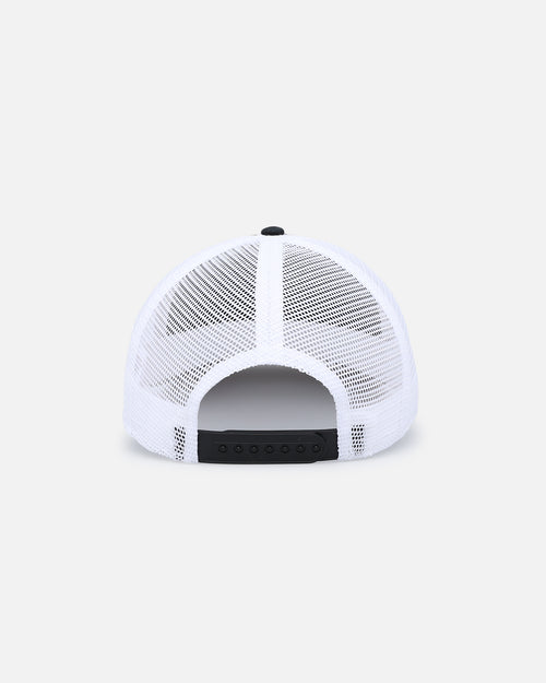 American Needle Twill Valin Patch Trucker Snapback White/Black