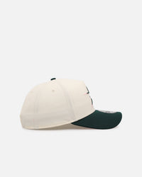 New Era Houston Astros 'Pink Satin Hearts Green' 9FORTY A-Frame Snapback Chrome/Dark Green