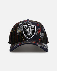 New Era Las Vegas Raiders 'Running Stitch' 9FORTY A-Frame Snapback Multi