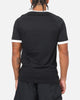 Adidas 3-Stripes Ringer T-Shirt Black